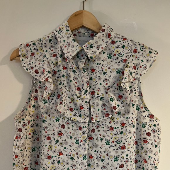 Anthropologie Floral Top - Large - Picture 2 of 2